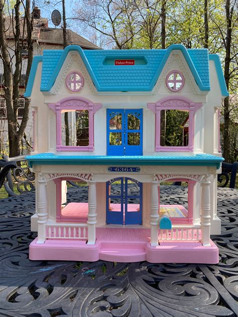 Fisherprice dollhouse - Fisher Price Loving Family Sweet Streets Candy Shop and Dance Studio, Building (ONLY) Fisher Price Dollhouse, Folding House Play Set. (761) $17.39. $23.19 (25% off)